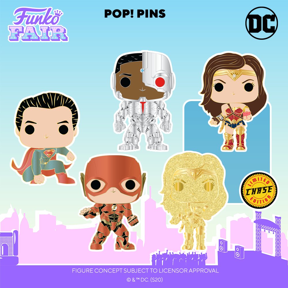 Funko Fair 2021: DC Pop! Pins 
