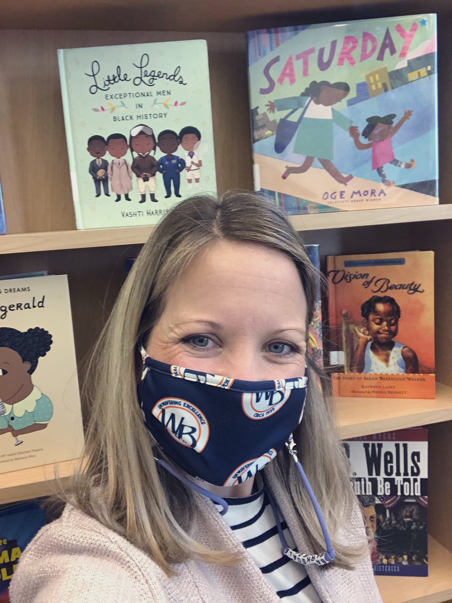 WBE_Library's tweet photo. We’re sharing our #libraryshelfie today! Let’s see your shelves @WBESBulldogs! #LibraryShelfieDay #mnpslibhack #WBReads #Mnpsreads @MNPSLibraries https://t.co/VEjaA1715f