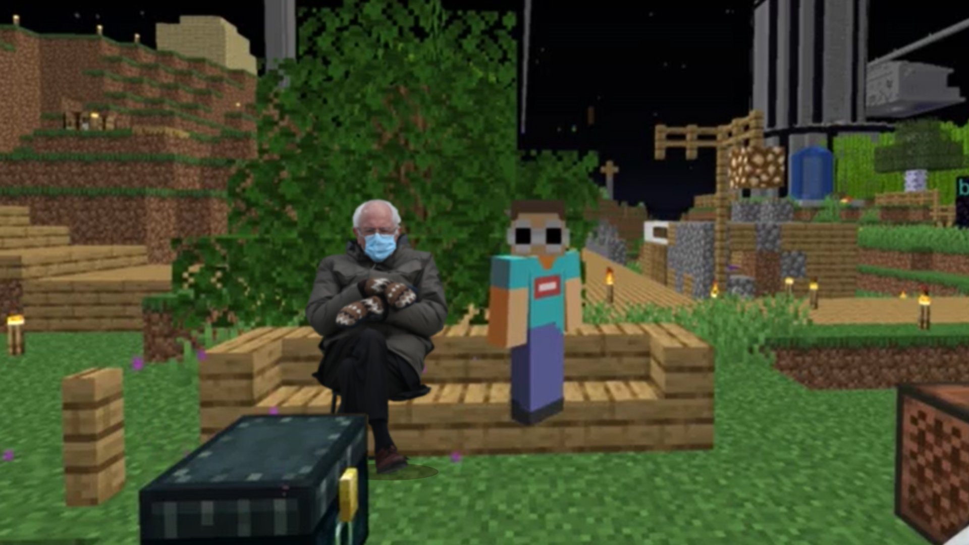 Tovaro On Twitter Bernie Sanders In The Dsmp Https T Co Tpub3slood Twitter