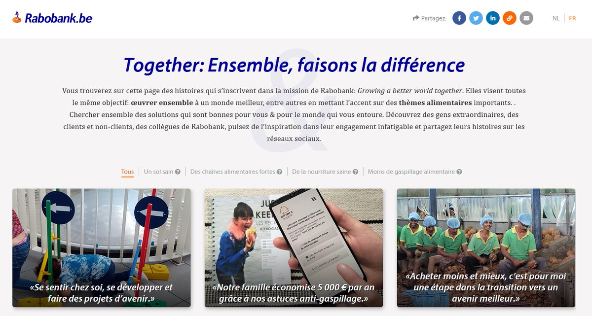 NurtantioPRJ's tweet photo. 🍎 L'histoire de notre famille est racontée sur le site de @Rabobank !

"Nous économisons 5.000€ par an grâce à nos astuces #antigaspillage" 👉 Interview: https://t.co/HPByE7SRhq

@RabobankBE #Rabobank #JKIChallenge #antigaspi #zerowaste #foodwaste #gaspillagealimentaire #gaspi https://t.co/vf8sxwPpHp