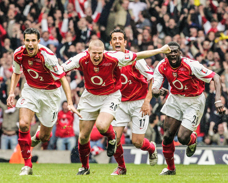 When the Gunners won the penalty shootout that won the 2005 FA Cup final 