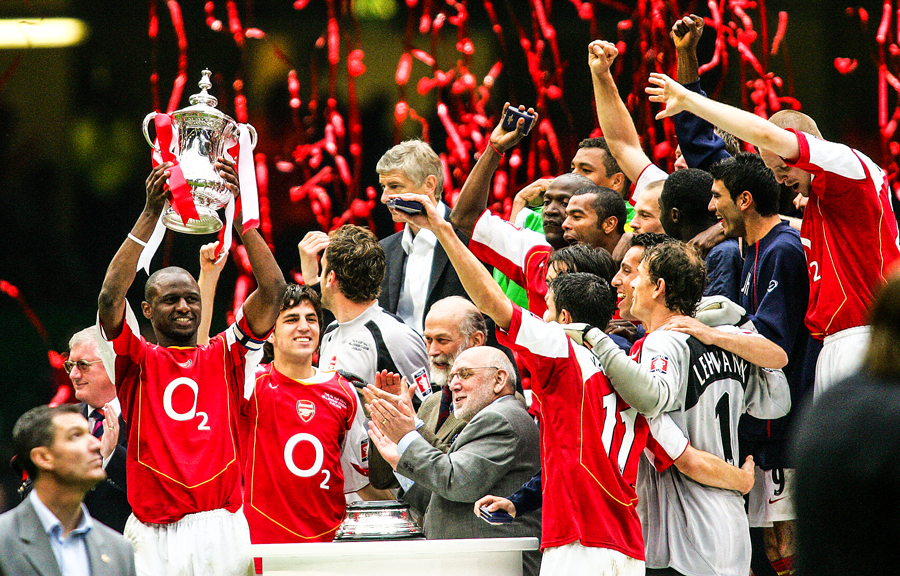 When the Gunners won the penalty shootout that won the 2005 FA Cup final 
