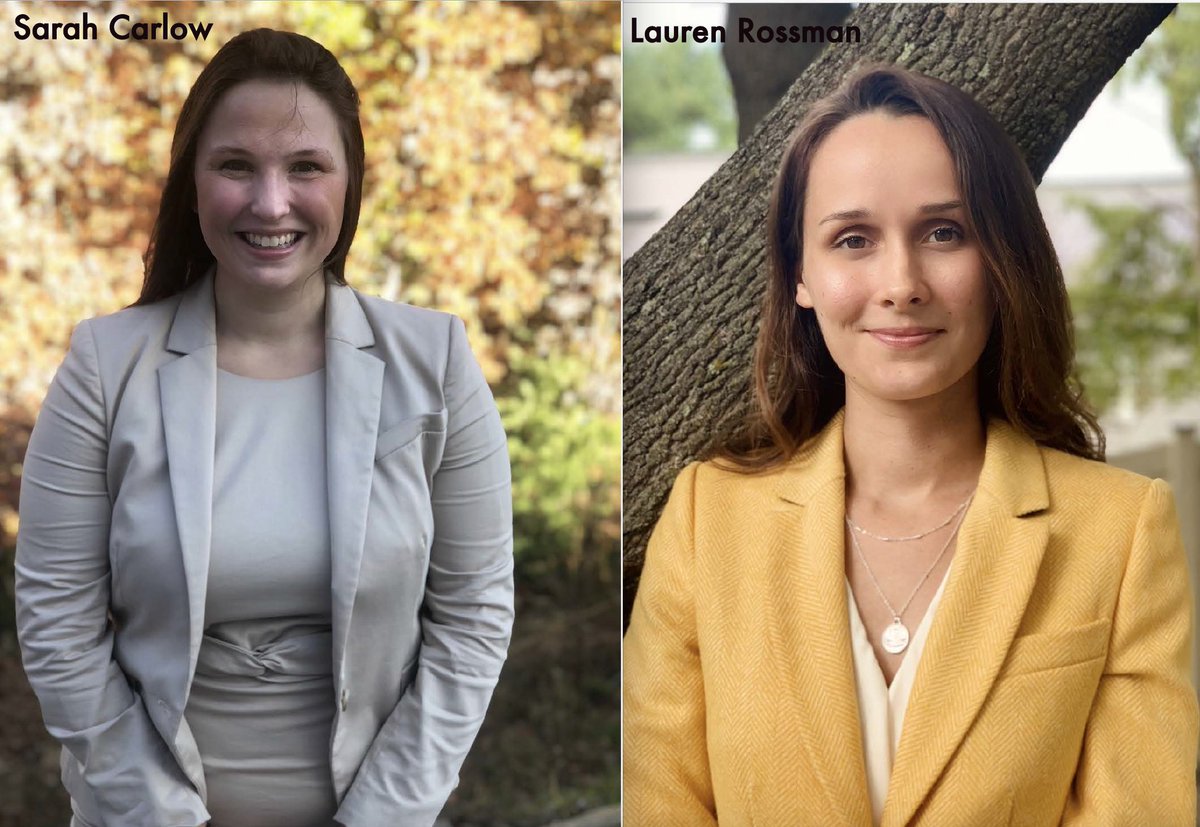 Introducing our Amazing Clinical Legal Fellows, Sarah Carlow (BC Law '20) and Lauren Rossman (BC Law '19)!