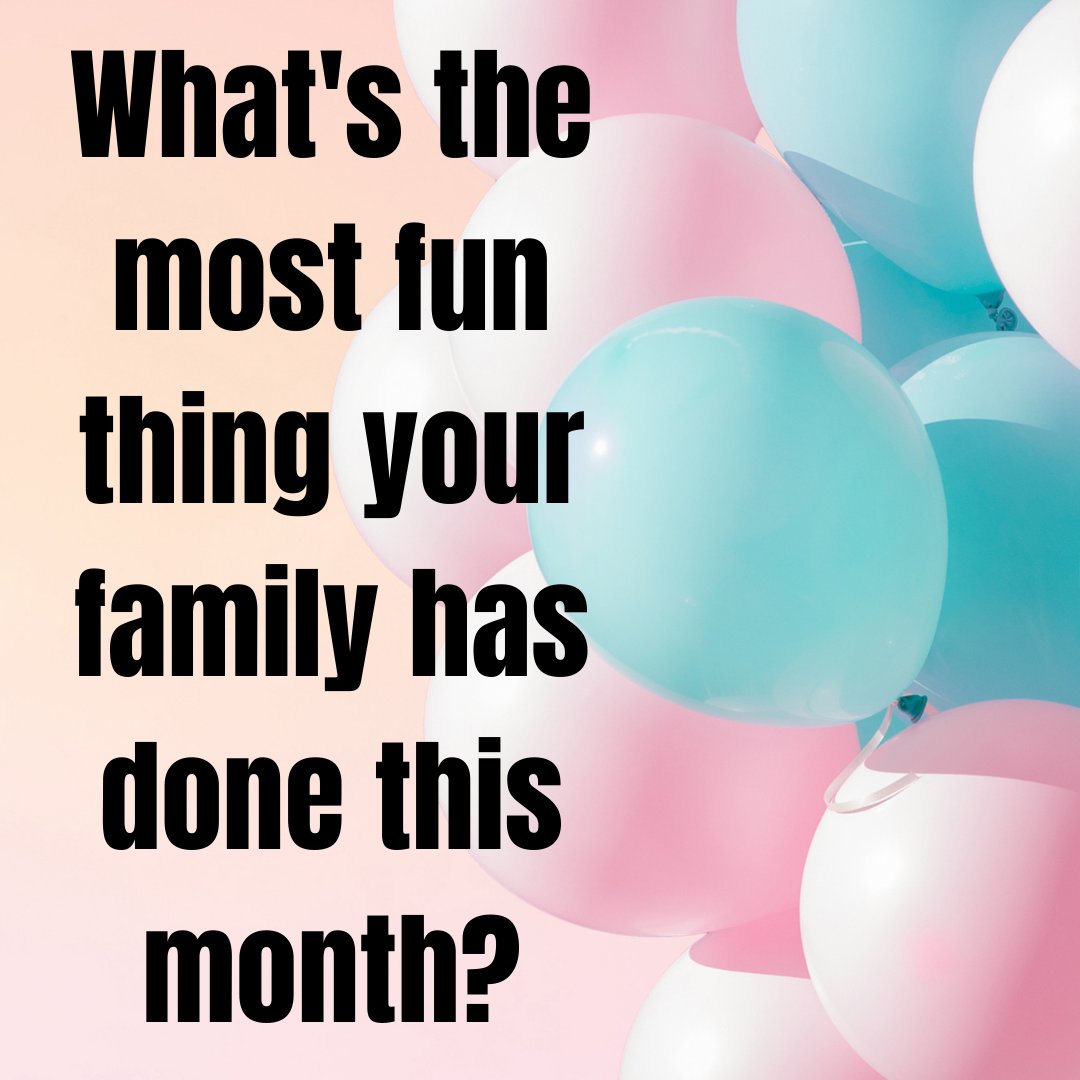 Mom2MomEd's tweet photo. Question: What's the most fun thing your family has done this month?

#question #momlife #family #parenting #qotw https://t.co/sqBm82Mt0g