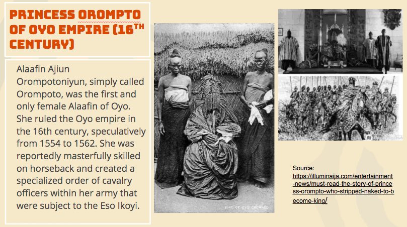 tfinterviews's tweet image. Here’s a thread on former President Obasanjo and some of the Nigerian women who have made immense contributions to history! 🇳🇬 

#TFI #Nigeria #Africa #Politics #Leadership