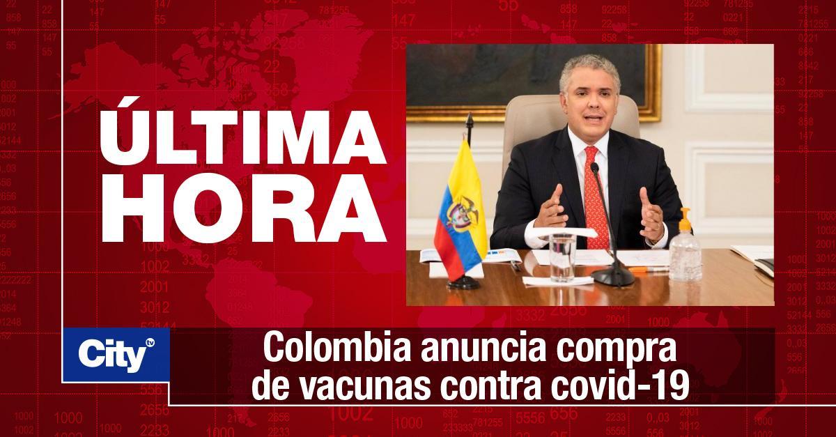 Citytv's tweet image. 🚨 ¡Atención! El presidente Iván Duque anunció este viernes la compra de 12,5 millones de dosis de las vacunas contra el covid-19 desarrolladas por la compañía Moderna y el laboratorio chino Sinovac. Estos son los detalles ▶️ bit.ly/2YrI2uZ