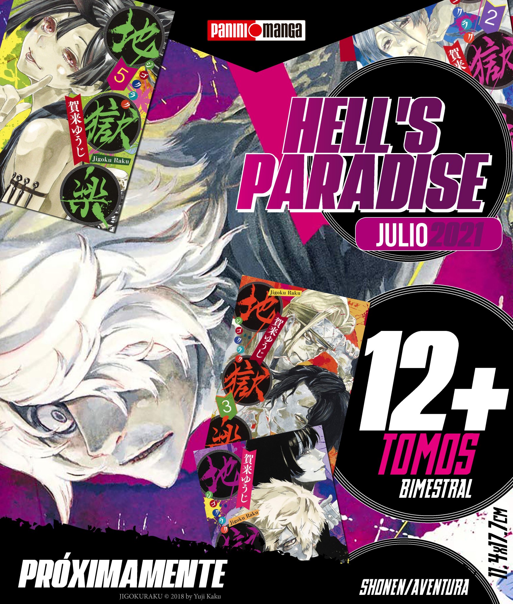 Jigokuraku Hell's Paradise Manga Tomos Originales Español