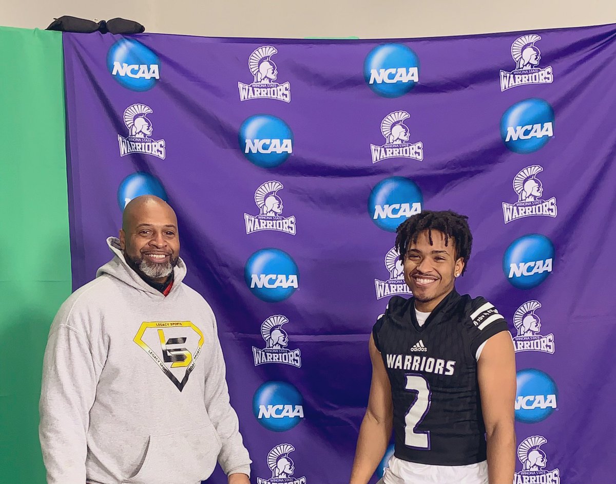 AarionLacy34's tweet photo. Blessed to receive a offer from Winona State Univeristy ‼️ https://t.co/iRQ7iDATDc