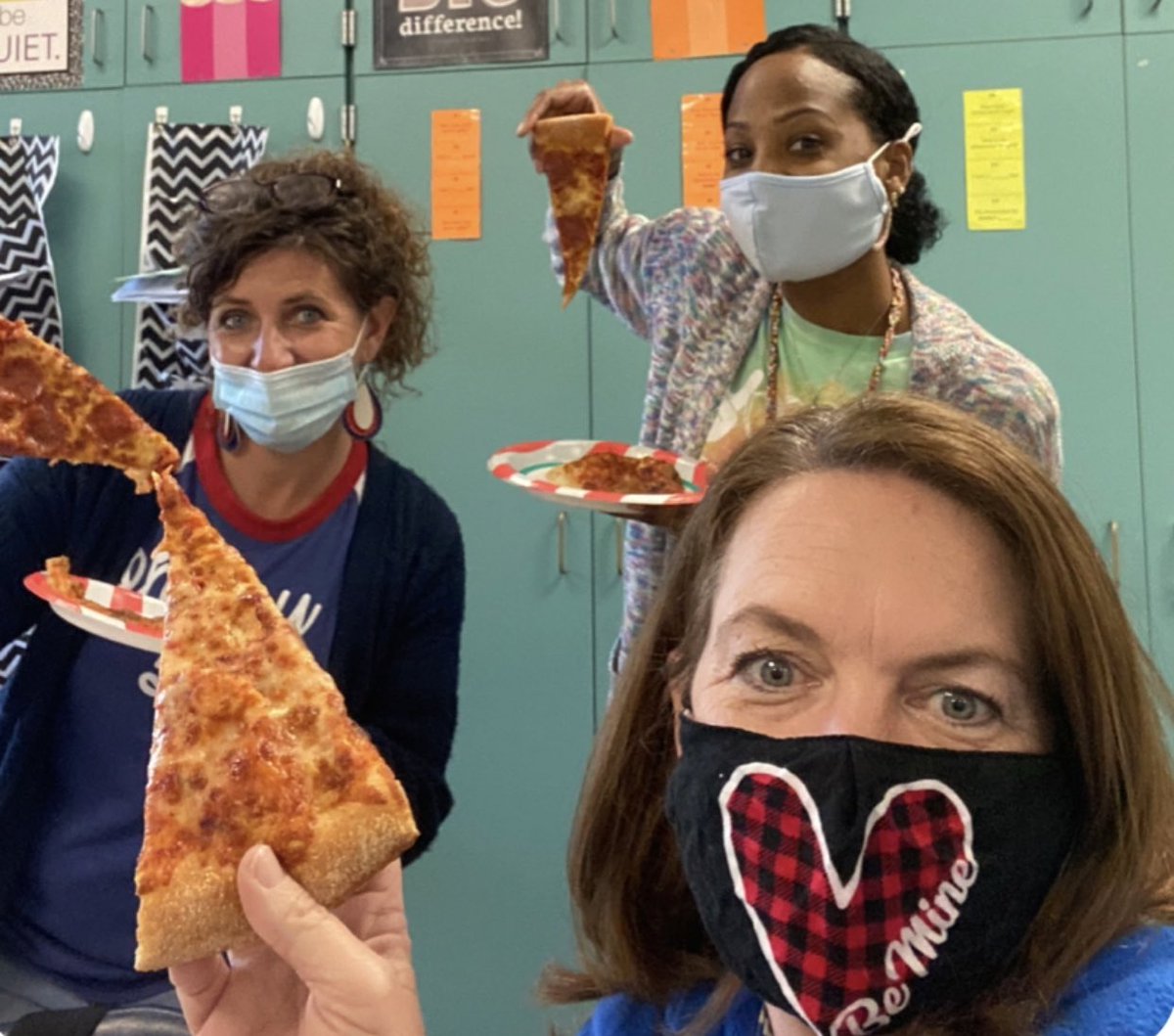 Thank you <a href="/ElizabethFagen/">Liz Celania-Fagen</a>! Our ⭐️ staff appreciated the pizza treat.