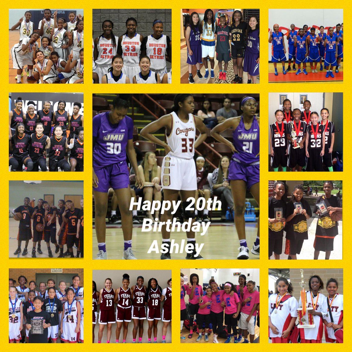 RStarzAthletics's tweet photo. Happy 20th Birthday to My #ROCSTAR ⭐️ ASH! I’m So Proud of You-You’ve Accomplished so much in 20 years - I can’t wait to see what you do in your Next 20! 🤩 @Ashley_Daniel33 https://t.co/EiqfH88Aws