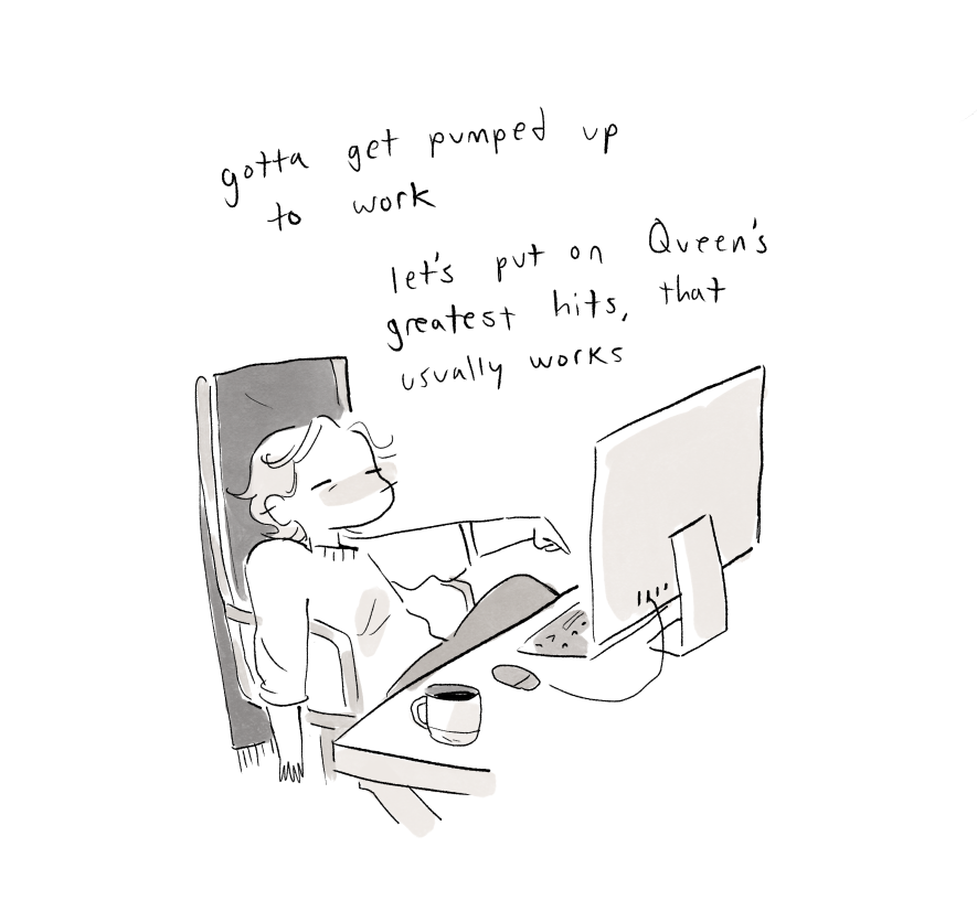 working 
