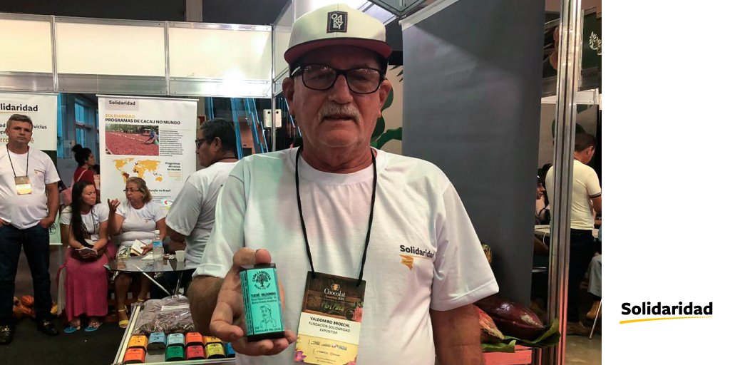 BRA 🇧🇷 | Productores de #cacao amazónico apoyados por Solidaridad aparecen de nuevo en concursos internacionales. Conoce más aquí: bit.ly/3aoZ6rh