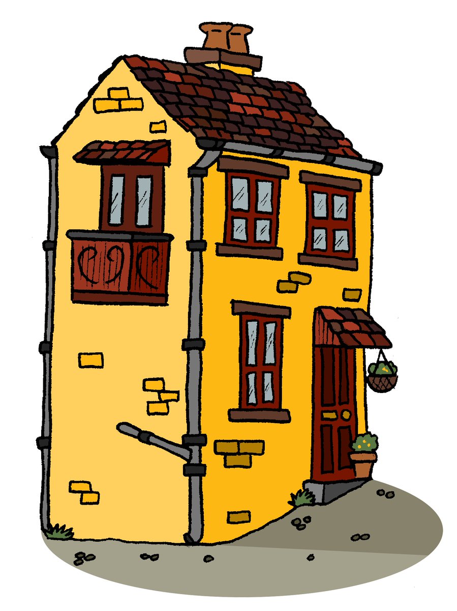 RSJ_Visuals's tweet photo. A quick street corner house for #Colour_Collective #DairylideYellow. Trying to get back into participating more after hitting an art slump last year...
@Clr_Collective #illustration https://t.co/sHDVxcP14x