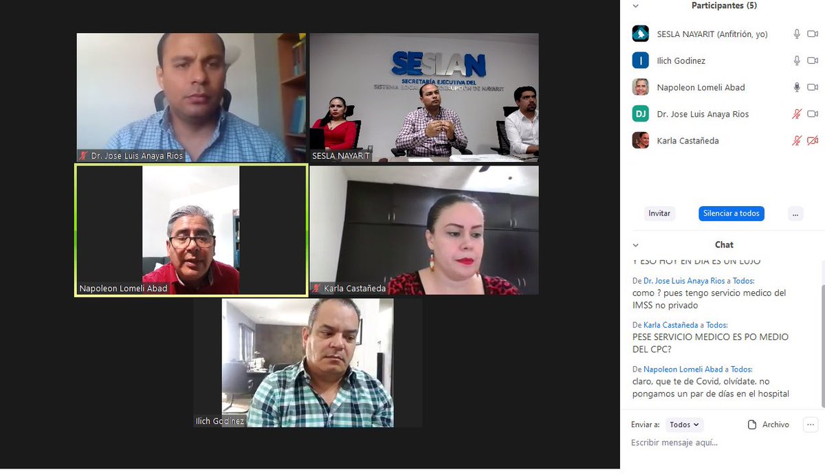 SESLANayarit's tweet photo. Primera Sesión Ordinaria de la Comisión Ejecutiva, con la presentación de la primera propuesta de la Política Estatal Anticorrupción del Estado de Nayarit, con el fin de dar a conocer los avances de la misma y retroalimentar la propuesta.
#SESLANayarit
#SoyAnticorrupciónNayarit https://t.co/z9EZvJpi08