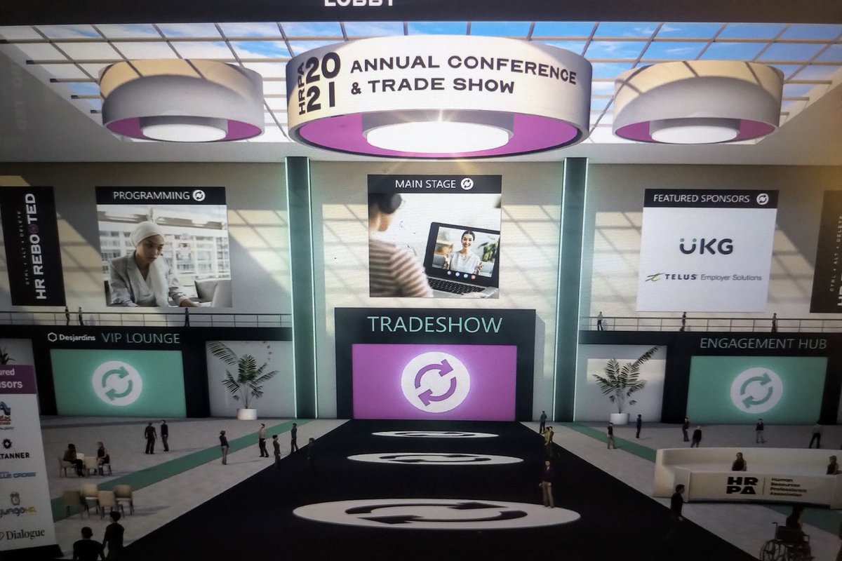 LA_Rusnak's tweet photo. Attending my first virtual on-line conference and tradeshow this week (ReBooted - Ctrl+Atl+ Delete)-  Thank you HRPA for such a cool and amazing attendee experience and swag! #HRPA https://t.co/acO123HP3w
