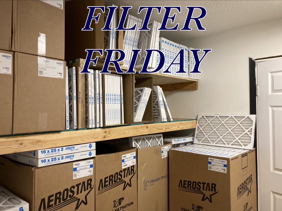 CitadelMechLtd's tweet photo. It’s Filter Friday everyone‼️ Our friendly reminder for you to change your due filters👍😁 And if you need more, be sure to give us a call!☎️ 780-875-9444   #heating #airconditioning #hvac #plumbing #indoorairquality #geothermal #lly #homecomfortexperts #lloydminster https://t.co/wpCt912Xvp