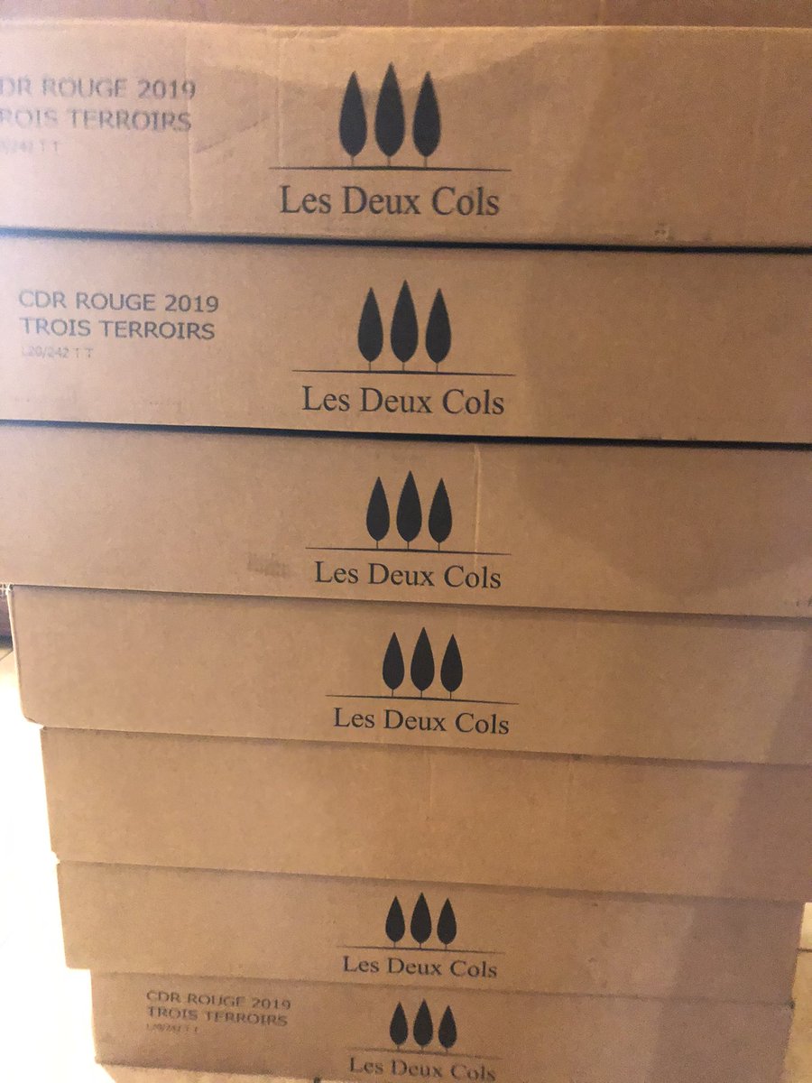 64_Wine's tweet photo. It’s back!!! Thank you @Tindalwines .... @LesDeuxCols ... I’m so thrilled as it has become on of our best selling wines... https://t.co/TKGX6N8Yr0