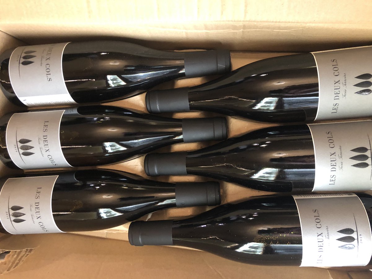 It’s back!!! Thank you <a href="/Tindalwines/">Tindal Wines</a> .... <a href="/LesDeuxCols/">Les Deux Cols</a> ... I’m so thrilled as it has become on of our best selling wines...