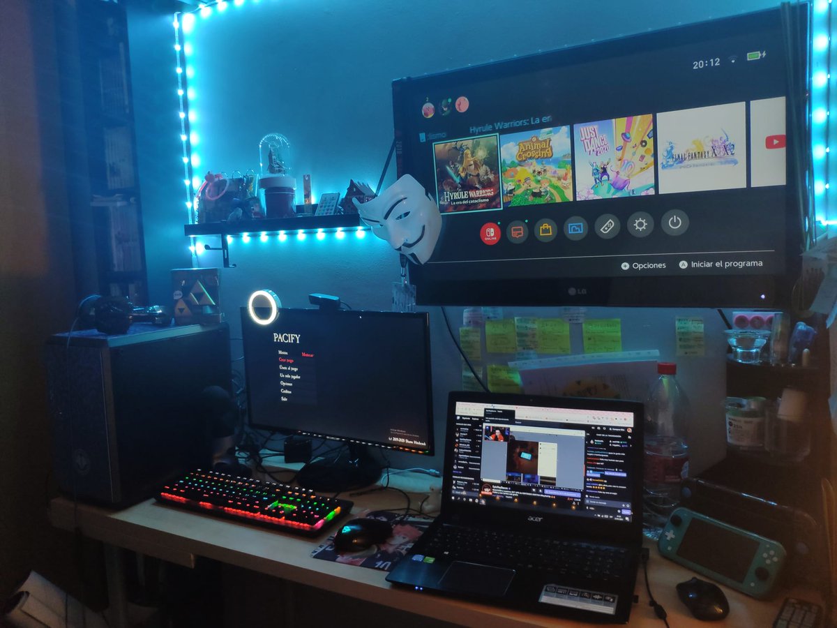 Alex199x_gmmg's tweet photo. Aquí mi Set Up! #RaySetUp
Lo mandé el jueves pero tuve mil problemas 😭
Faltan todos los amiibos que están guardados por mudanza jaja
Un abrazo fuerte https://t.co/Iiqh8dqx8K