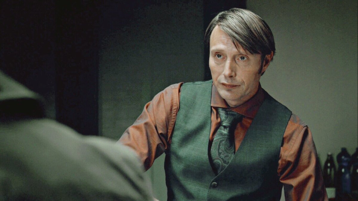 And Will went to fuck Hannibal but he found out it's a party and they're not alone so he left! Poor cannibal lost his chance so early and didn't catch a chance again for years!