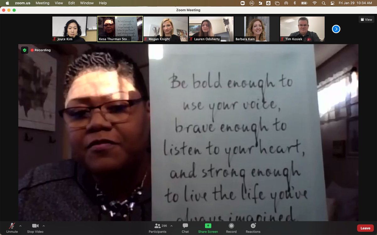 DrJoyceKim's tweet photo. Inaugural @District214 Future Educators Conference!🤩 Loved the keynote from Kesa Thurman-Stovall, leading a session with @PagePhysics, the @goldenapple_il panel (including @KnightsofPHS alum), and the signing ceremony. @eiu @edrisingnlu @d214knight #214FutureEducators #214ready https://t.co/k07g1182Fi