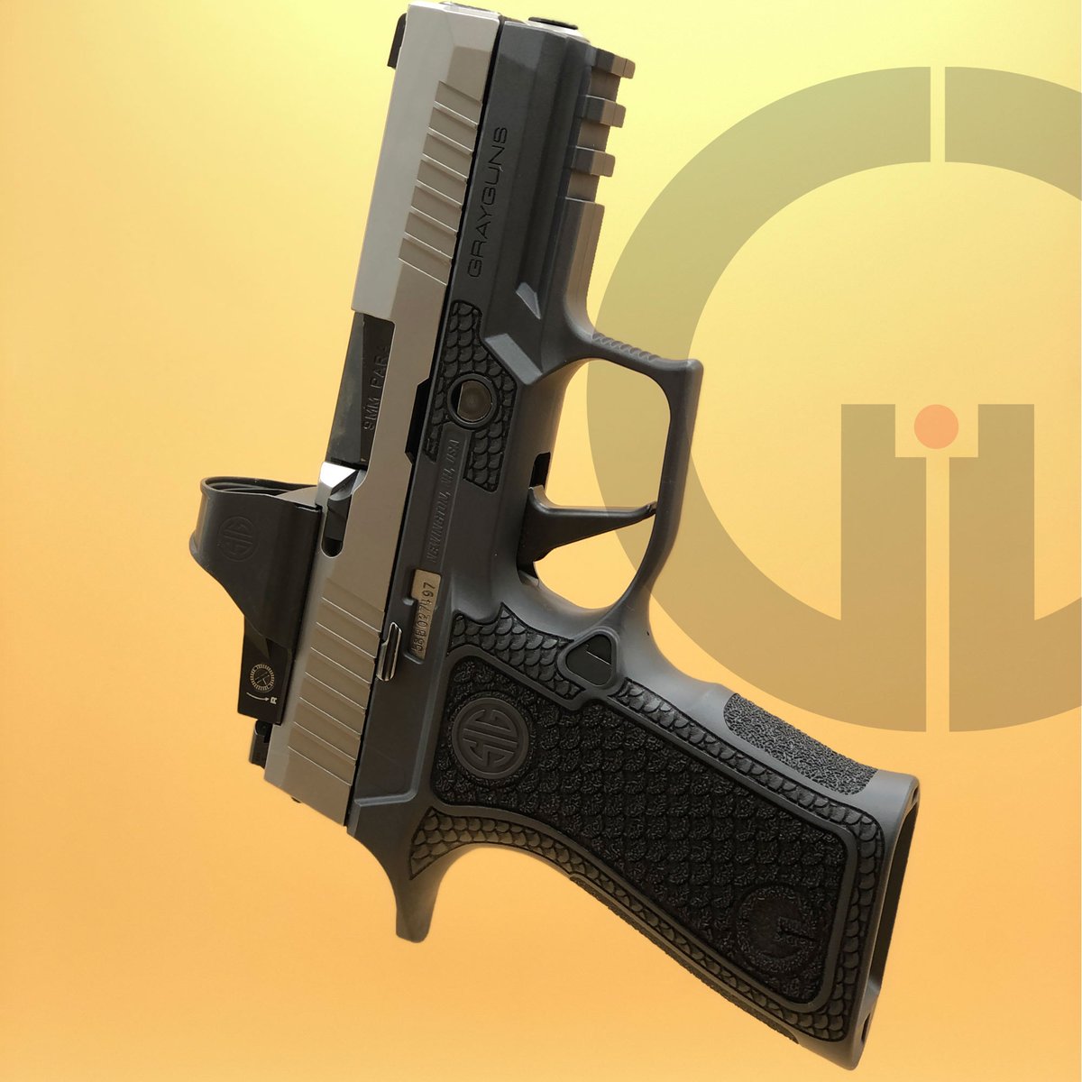 grayguns's tweet photo. A #p320 ready for #uspsa #carryoptics - Configure YOUR #sig to meet YOUR taste and needs. https://t.co/vLNwxB8Wr0
