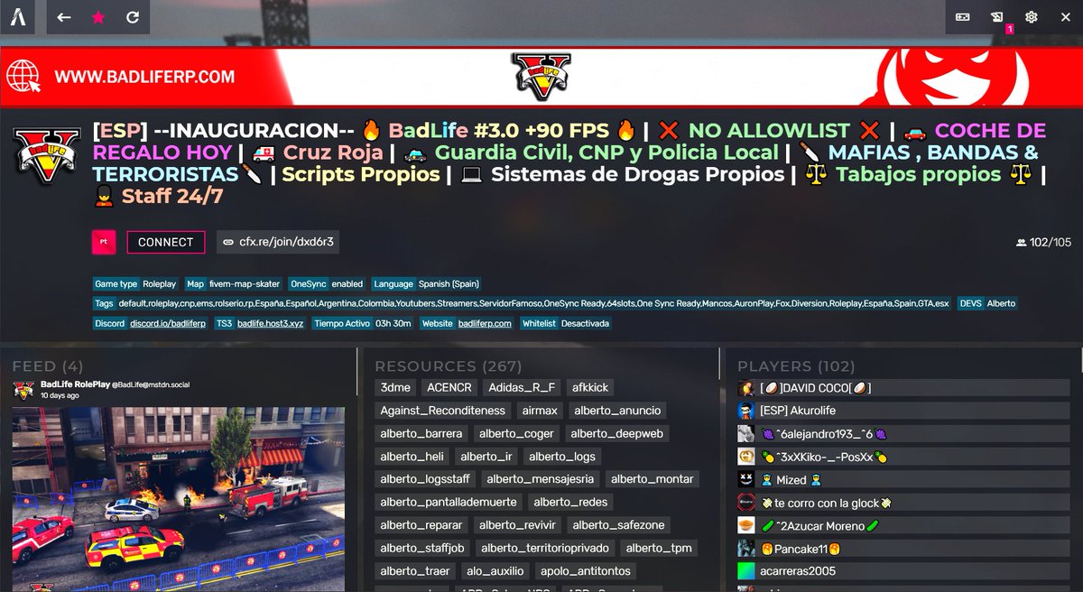 badlifegta's tweet image. ¡Muchas gracias por todo el apoyo que estáis brindado al servidor ultimamente!

Spoiler: Se vienen cositas nuevas al servidor! ;)🤪🧩