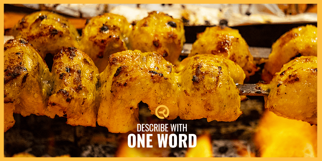 MobyDickKabobs's tweet photo. A picture is truly worth a thousand words. We challenge you to describe this image with just one word! #mobykabobs #persianfood #foodphotography #instafood #foodstagram #tasty #foodlover #kabobs #food #yum #MiddleEastfood #WhaleOfATime #MobyWords #OneWord #Describe #DescribeThis https://t.co/NysZw41gXu
