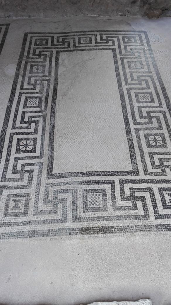 Floors from the House of the Geometric Mosaics