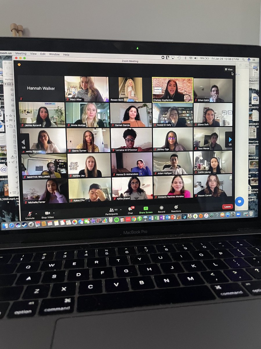 Today, we welcomed our 2021 Spring interns to the @ViacomCBS family!