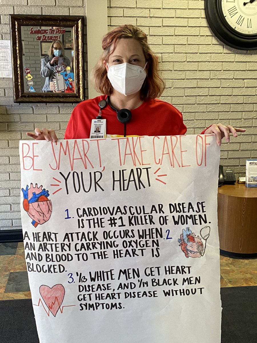 amygwatson18's tweet photo. #MilanCTE industry partners are the BEST! Christy Baumgartner, with Ceco Doors, asked for Health Sciences’ help with a campaign for Heart Health. They showed out-PSAs for stroke/heart attack and health and posters. #LearnOneDoOneTeachOne #MilanAwesome https://t.co/7XLObuIGTS