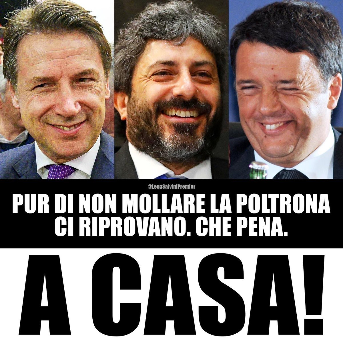 Un paese in ostaggio dei capricci di questa pseudo maggioranza.
Le famiglie, i lavoratori, le imprese sono in ginocchio.
Bisogna fare presto invece si perde tempo.
#VogliamoVotare