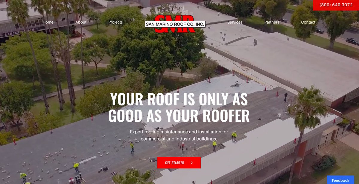 vuria's tweet image. Open since 1959, San Marino Roof Co. Inc. provides roof maintenance and roof installation for commercial buildings. 

See the brand new website that we just launched for them here: sanmarinoroof.com