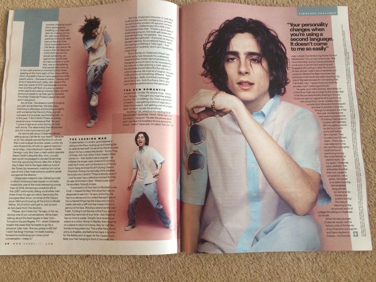 ShortList 2018  @chris_mandle