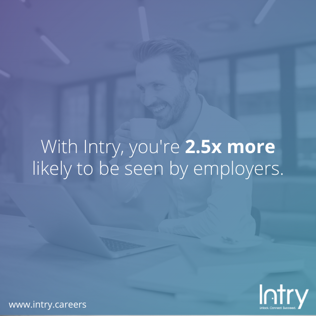 IntryCareers's tweet photo. Intry's patented resume software is proven to get your resume past applicant tracking systems and help you get up to 2.5x more job interviews! #GetHiredFaster #resumebuilder #jobhunt #careeradvice #jobinterview #careerdevelopment #jobless #jobseeker #jobsearch #jobhunting https://t.co/GyGYy7LO52