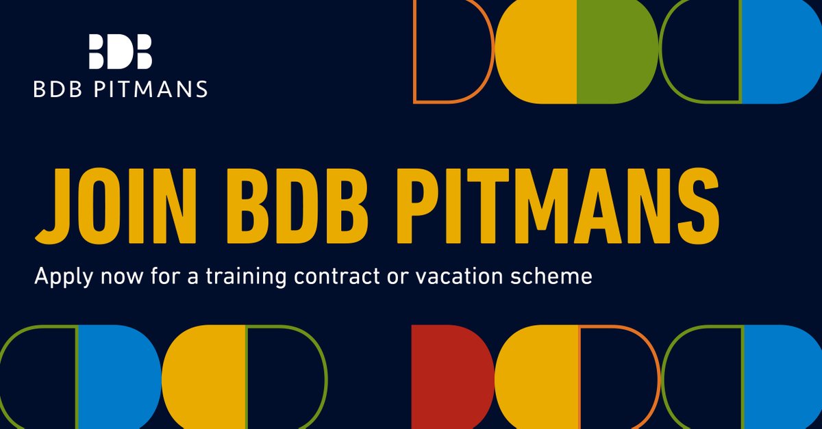 Today is the deadline to apply for our #SummerVacationScheme - don’t forget to complete your Situational Judgement Tests by the deadline! If you're interested in applying for our #TrainingContract, applications close on 30 May 2021. For more info, see:  bit.ly/39Az7OE