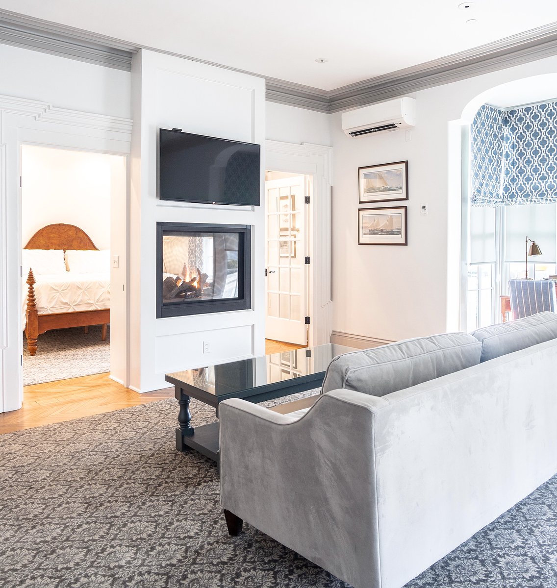 A perfect weekend to sit by the fire and relax!