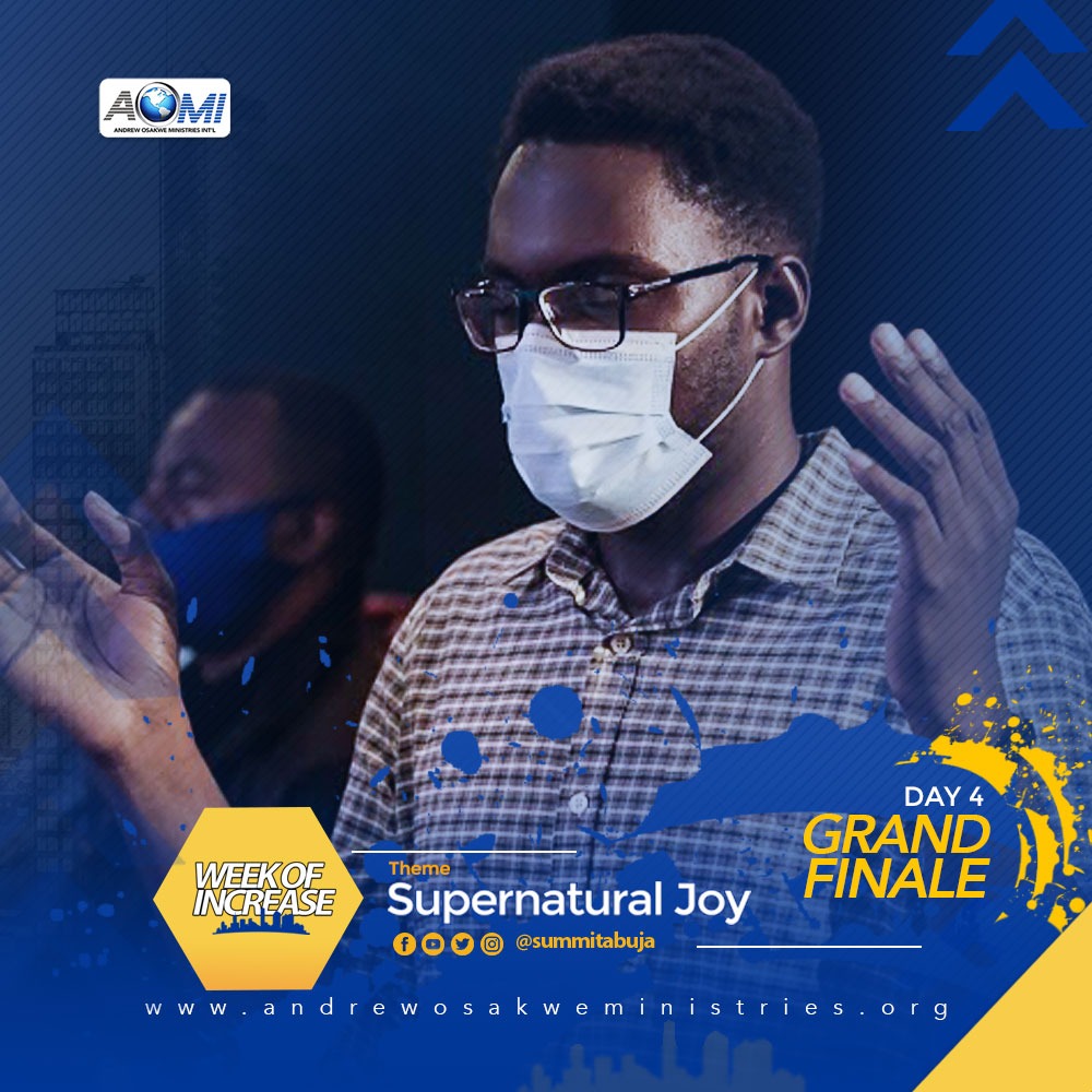 SummitAbuja's tweet photo. Praying activates the supply of peace
Most of our conversation with God should be about thanksgiving and Praise.
#WeekofIncrease
#GrandFinale
#Day4 https://t.co/IpNHT1CpON