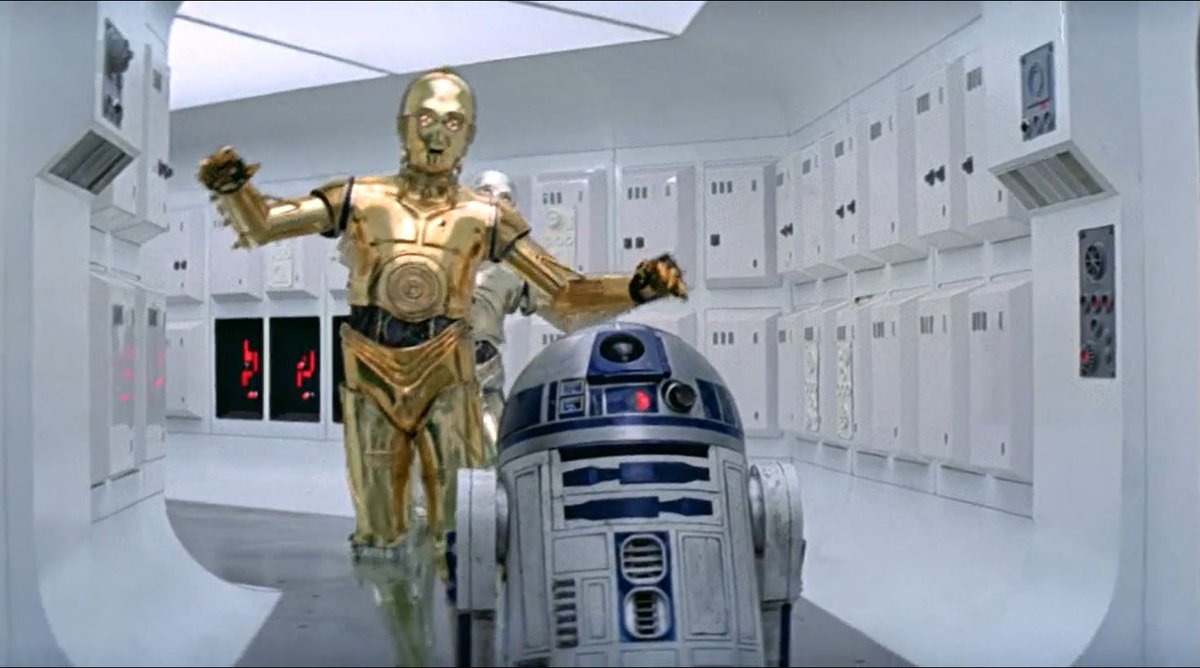 A long time ago in the far-off galaxy we call 1977, we are introduced to this world known as Star WarsThe first scene with a character centers the action directly on Artoo, both visually and in terms of narrative/2