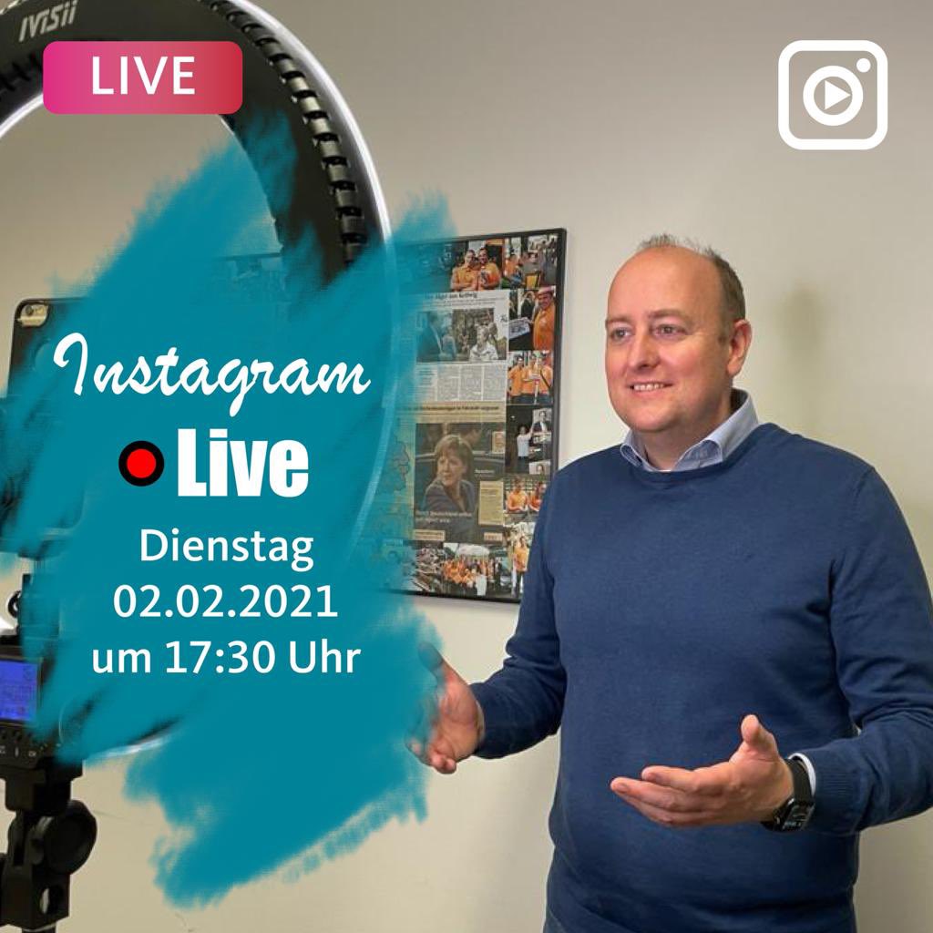 Seid dabei: Am Dienstag um 17:30 Uhr gibt es mein erstes #InstagramLive! Nach ein paar aktuellen Infos zum #Untersuchungsausschuss #Wirecard beantworte ich gerne Eure Fragen. #BisDienstag