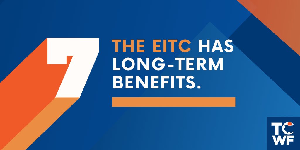  Working women with children who receive the  #EITC receive long-term benefits, such as increasing their lifetime earning potential.