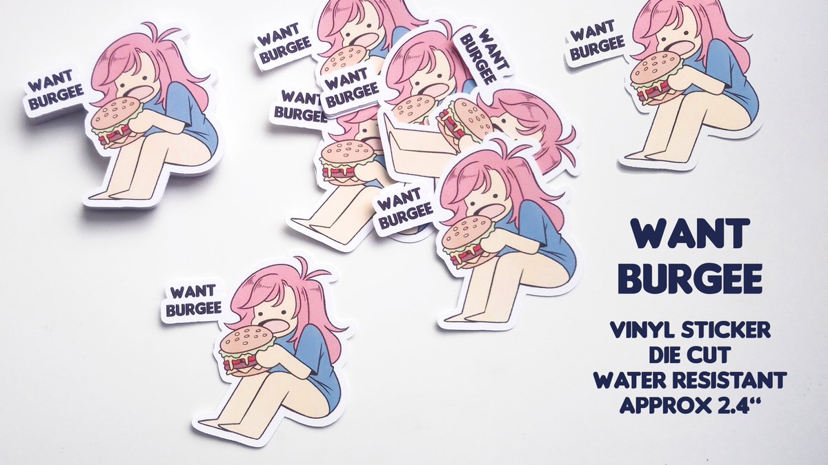 ??? WANT BURGEE STICKERS!!! ???
never be without burgee ever again. burgee will always be with u ...in sticker form
https://t.co/KDp8KtemNJ