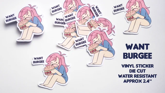 ??? WANT BURGEE STICKERS!!! ???

never be without burgee ever again. burgee will always be with u ...in sticker form

https://t.co/KDp8KtemNJ 