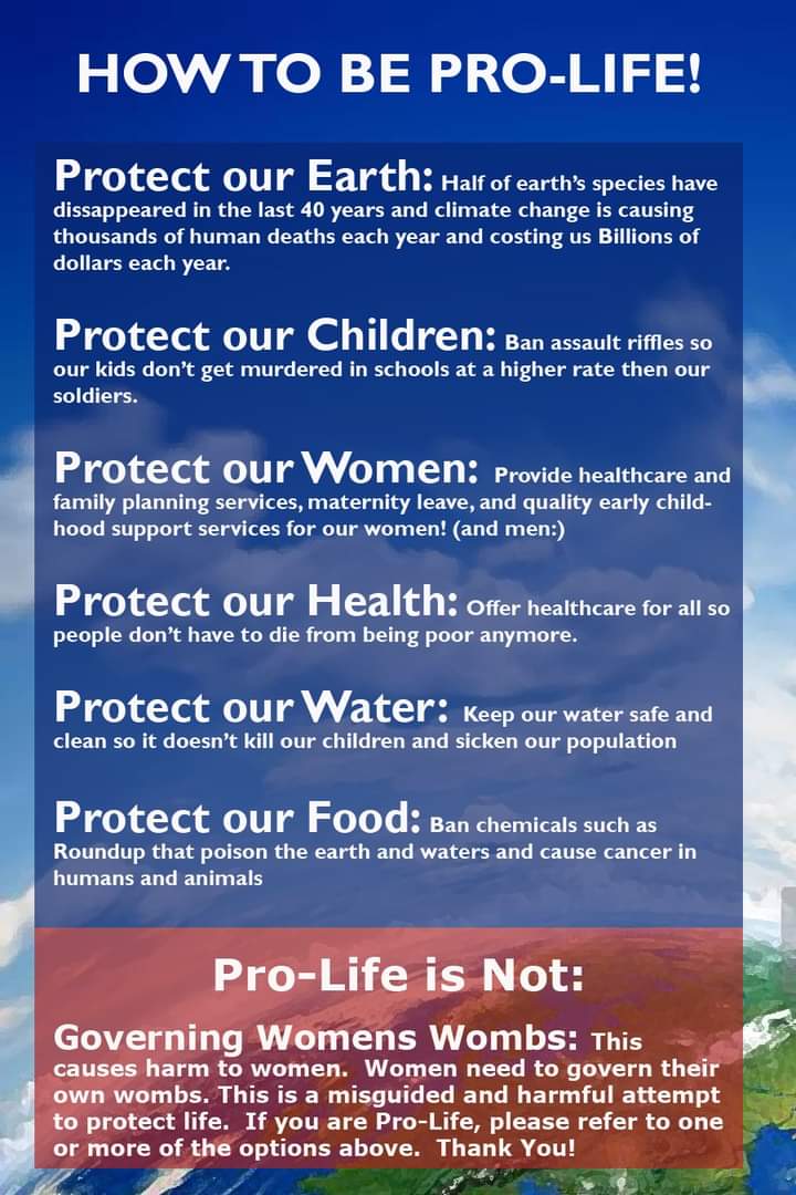 kathdfilmsx's tweet photo. Saw this and it needs to be trending more #ProLife https://t.co/Jq3ecnc3Oe