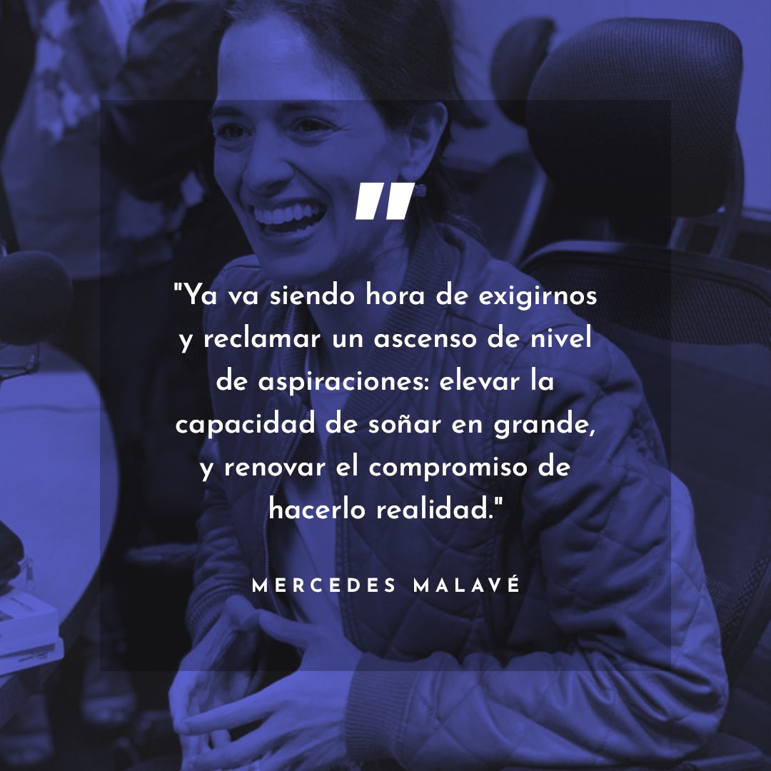 mercedesmalave's tweet photo. Frente a la idea fantasiosa de que la política les compete a unos pocos, mientras que otros no pueden hacer nada para transformar ese destino, debemos renovar el pensamiento y la acción individual.

#MercedesMalavéDice
#AspiracionesCiudadanas
#LiderazgoPolítico https://t.co/ygIKeZKV8x