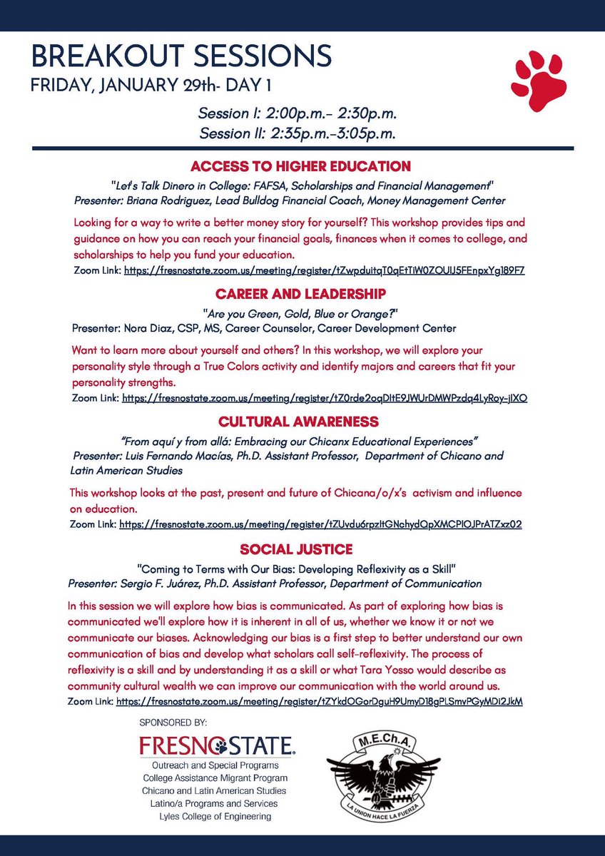 Outreach and Special Programs tweet media