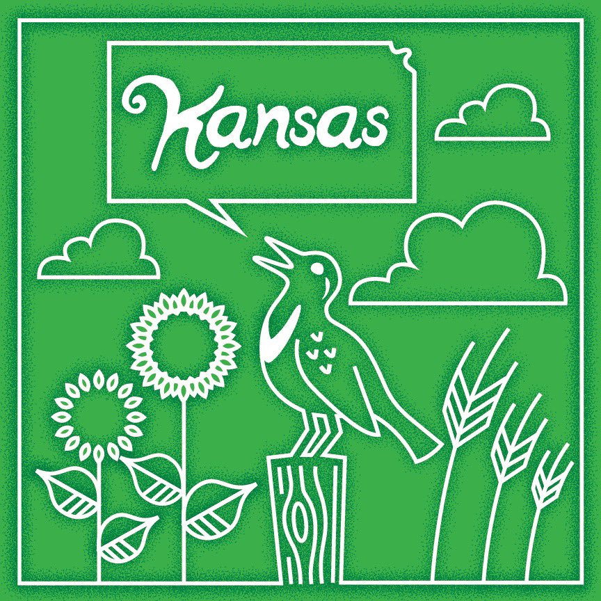 SproutComms's tweet image. ...and the skies are not cloudy all day. 

Happy birthday Kansas. Looking good for 160! #hbdKansas #TeamKS #TeamSprout