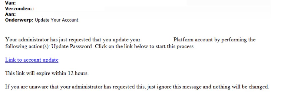 Now, for the second one. To be fair, I myself would have also called this a phish. There's really not much to go on here. We actually called the company that owns the platform in question to verify if this was send by them or not and.... it's genuine.