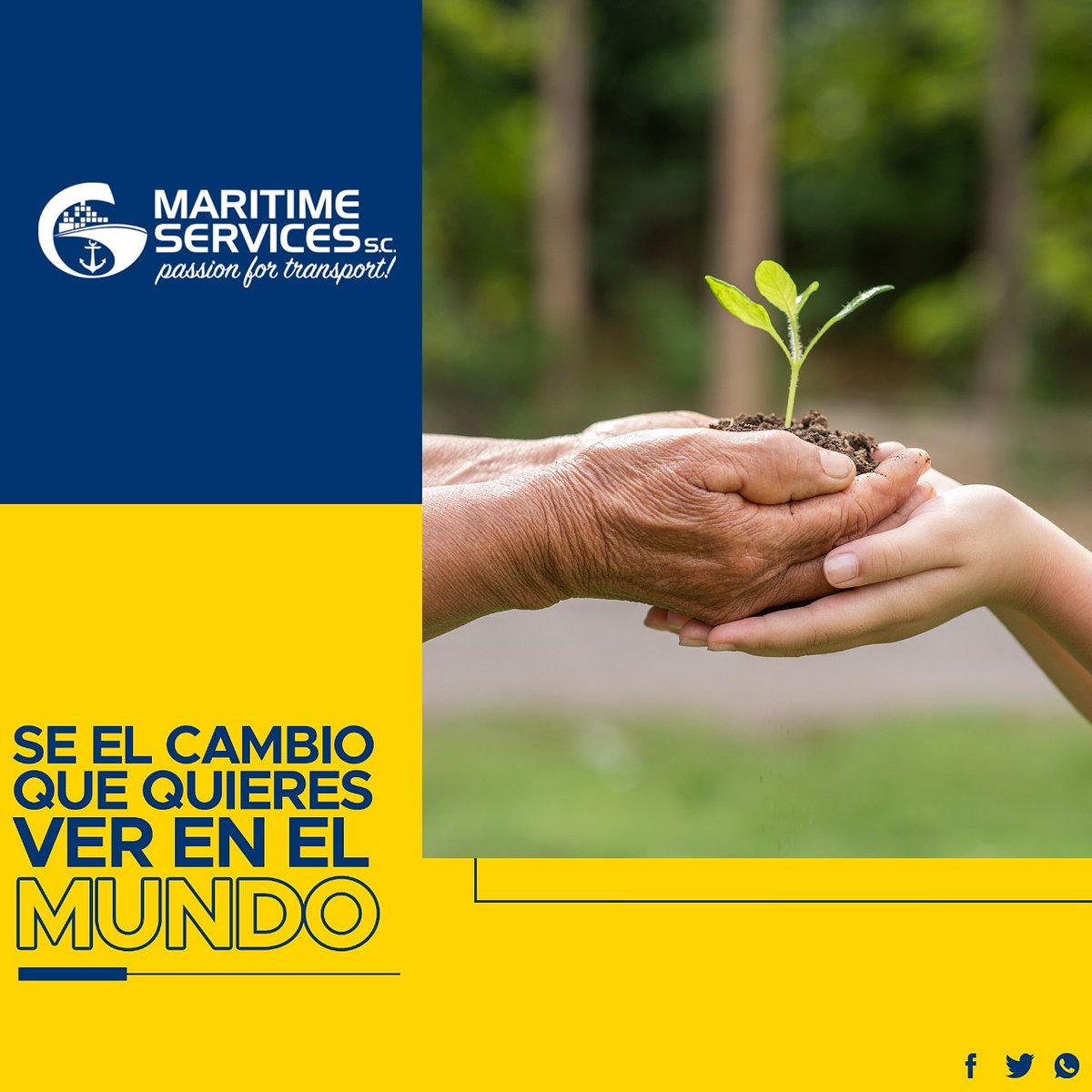 Los grandes cambios inician con pequeñas acciones, solo por hoy seamos mejores personas y repitamos esto todos los días. 😁🚢

Actitud Maritime
#motivationalquotes #motivacion #motivacionpersonal #viernes #cambiaelmundo #buenasacciones