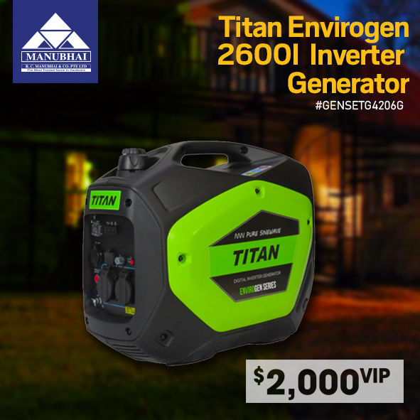 rcmanubhaifiji's tweet photo. Keep the power on with our wide range of high quality Titan Generators available at an R.C. Manubhai outlet near you or call 999 9313 for sales assistance! #RCManubhai #MostTrustedNameInHardware #Generators #Titan https://t.co/17kAnYx3qX